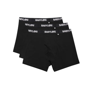 BB Logo Underwear 3 Pack - Jet Black