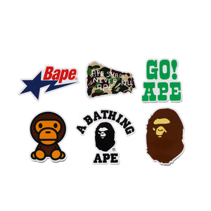 Bape Sticker Set - Multi