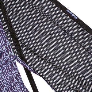 Burnt Stamp Helinox Chair  - Black White