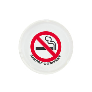 No Smoking Ashtray - White