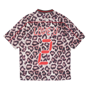 Palace Luv U Mesh Jersey - Leopard