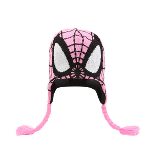 Spiderman String Hat - Pink