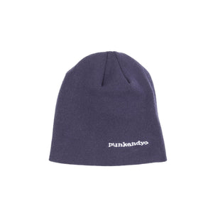 Track Pattern Beanie - Navy
