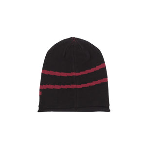 Knit Swirl Beanie - Red