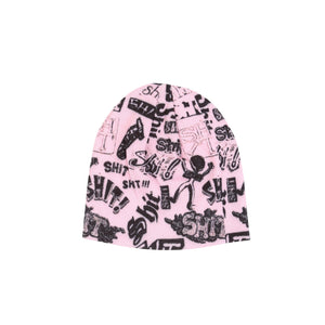 Shit Archive Beanie - Pink