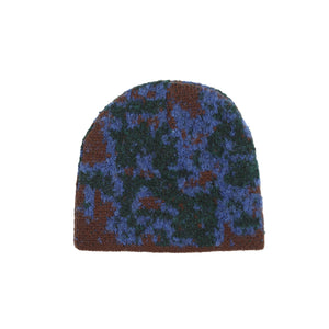 Beanie - Blue/Brown