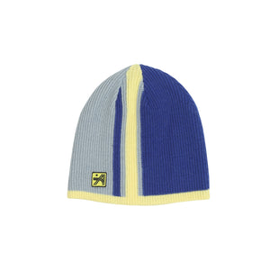 Stripe Beanie - Blue/Yellow