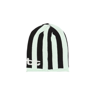 Knit Stripe Beanie - Mint