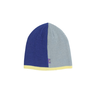 Stripe Beanie - Blue/Yellow