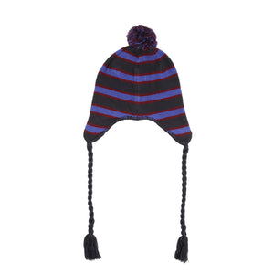 Tassel Pom Beanie - Navy