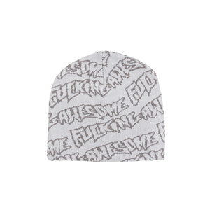 Stamp Repeat Skully - Grey Cream