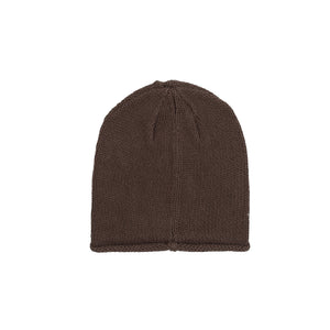 S Knit Skullcap - Brown