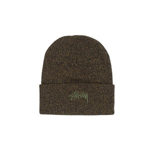 Stock Cuff Beanie - Marled Olive