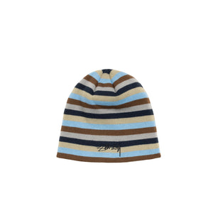 Skullcap Smoothstock Striped - Blue