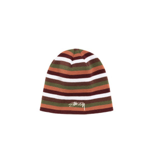 Skullcap Smoothstock Striped - Brown