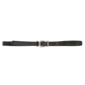 Double Studs Belt- Black