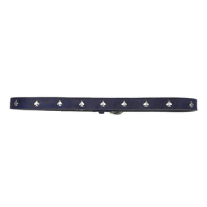 Spade Emblem Belt - Hairy Navy
