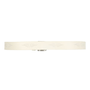 S Wings Belt - Bone