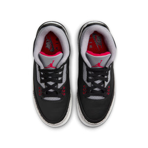 Air Jordan 3 Retro GS - Black/Fire Red
