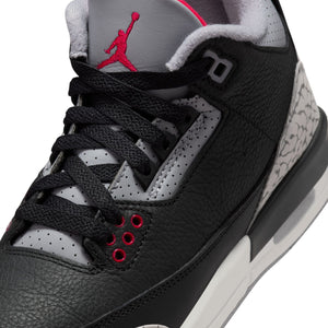 Air Jordan 3 Retro GS - Black/Fire Red