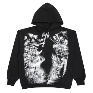 Airbrush Hoodie - Black