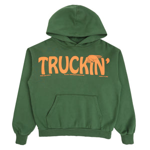 Truckin' Hoodie - Dark Green