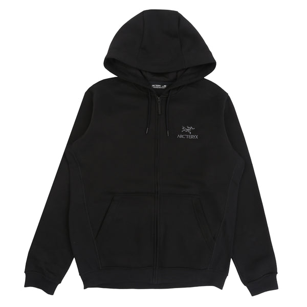 Emblem Fleece Full-Zip Hoody - Black – Supply Store