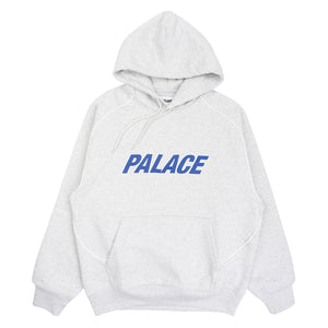 Line It Up Hood - Grey Marl