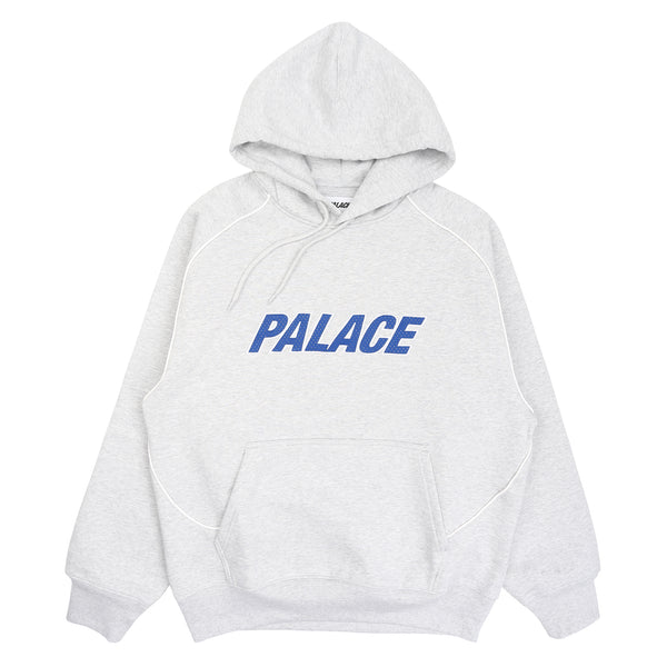 Line It Up Hood - Grey Marl