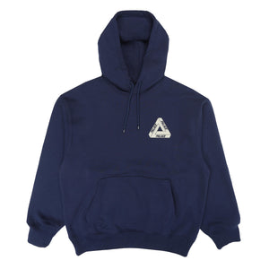 Camo Tri-Ferg Hood Navy