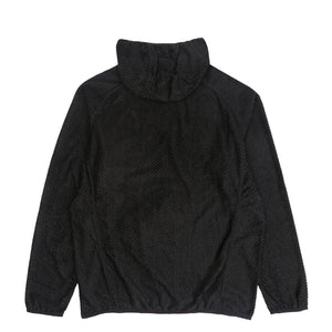 Reversible Poly Tricot Hoody - Black
