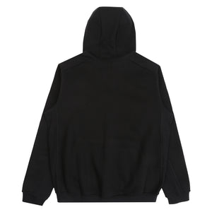 Emblem Fleece Full-Zip Hoody - Black