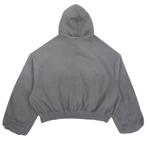 W' Nike NRG Studio Fleece Hood - Cool Grey