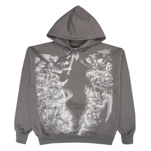 Airbrush Hoodie - Grey