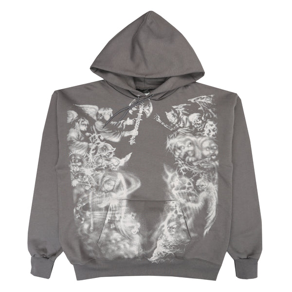 Airbrush Hoodie - Grey