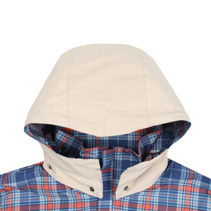 Rain Jacket Reversible Hood - Plaid