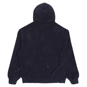 Hooded Painter Jacket-Dark Navy destroy wash