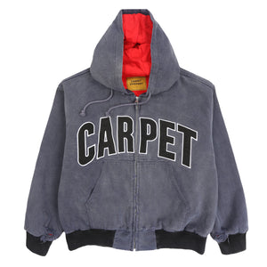Battered Varsity Work Jacket - Black