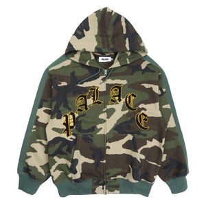 Legacy Zip Hood - Woodland Camo