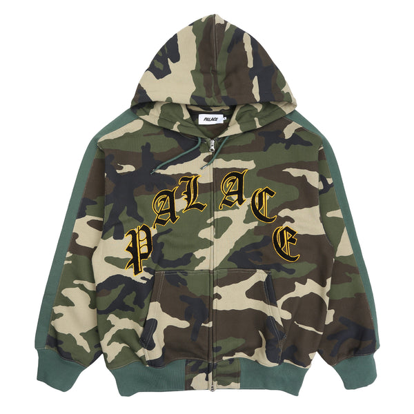 Legacy Zip Hood - Woodland Camo