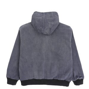 Battered Varsity Work Jacket - Black