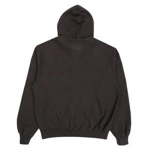 Lightweight Terry Zip Hoodie - Black