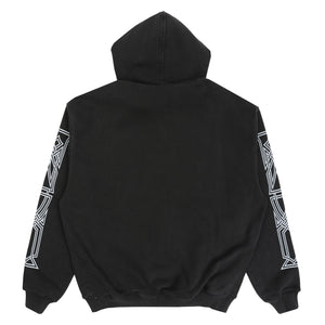 Y So Cross Pigment Hood - Black