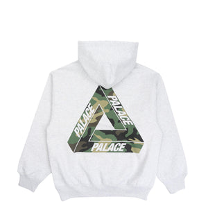 Camo Tri-Ferg Hood Grey Marl