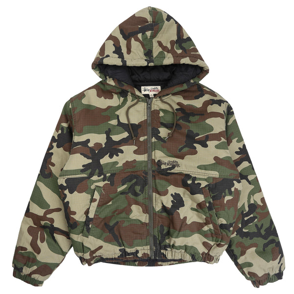 Work Jacket Ripstop - Woodland Camo