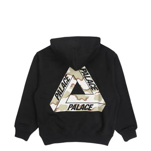 Camo Tri-Ferg Hood Black