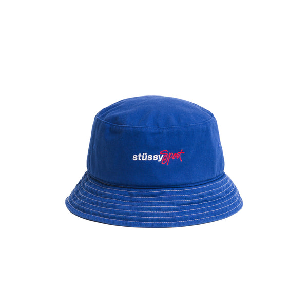 Stussy Sport Bucket Hat - Navy