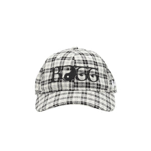 2Y Plaid 6-Panel Cap - Black