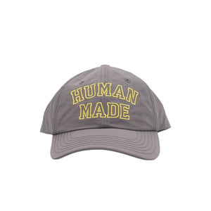 6 Panel Nylon Cap - Grey