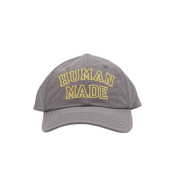 6 Panel Nylon Cap - Grey